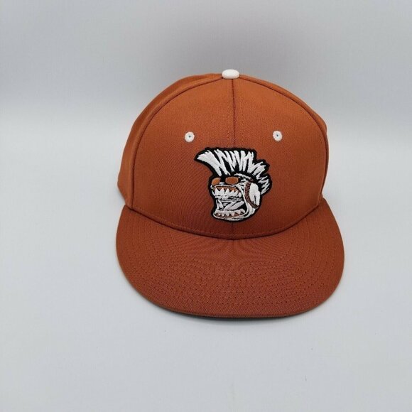 Fear The Freaks Baseball Hat M/L Orange EUC Cap - Picture 6 of 14